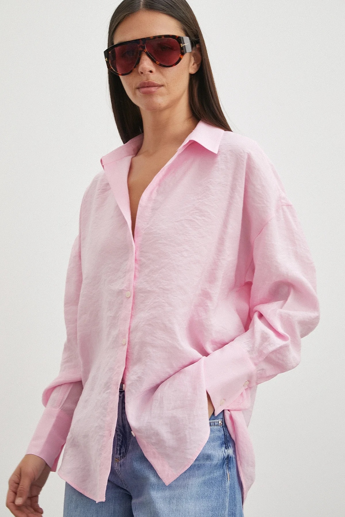 img_1096-2 Chemise fluide rose – Image 1