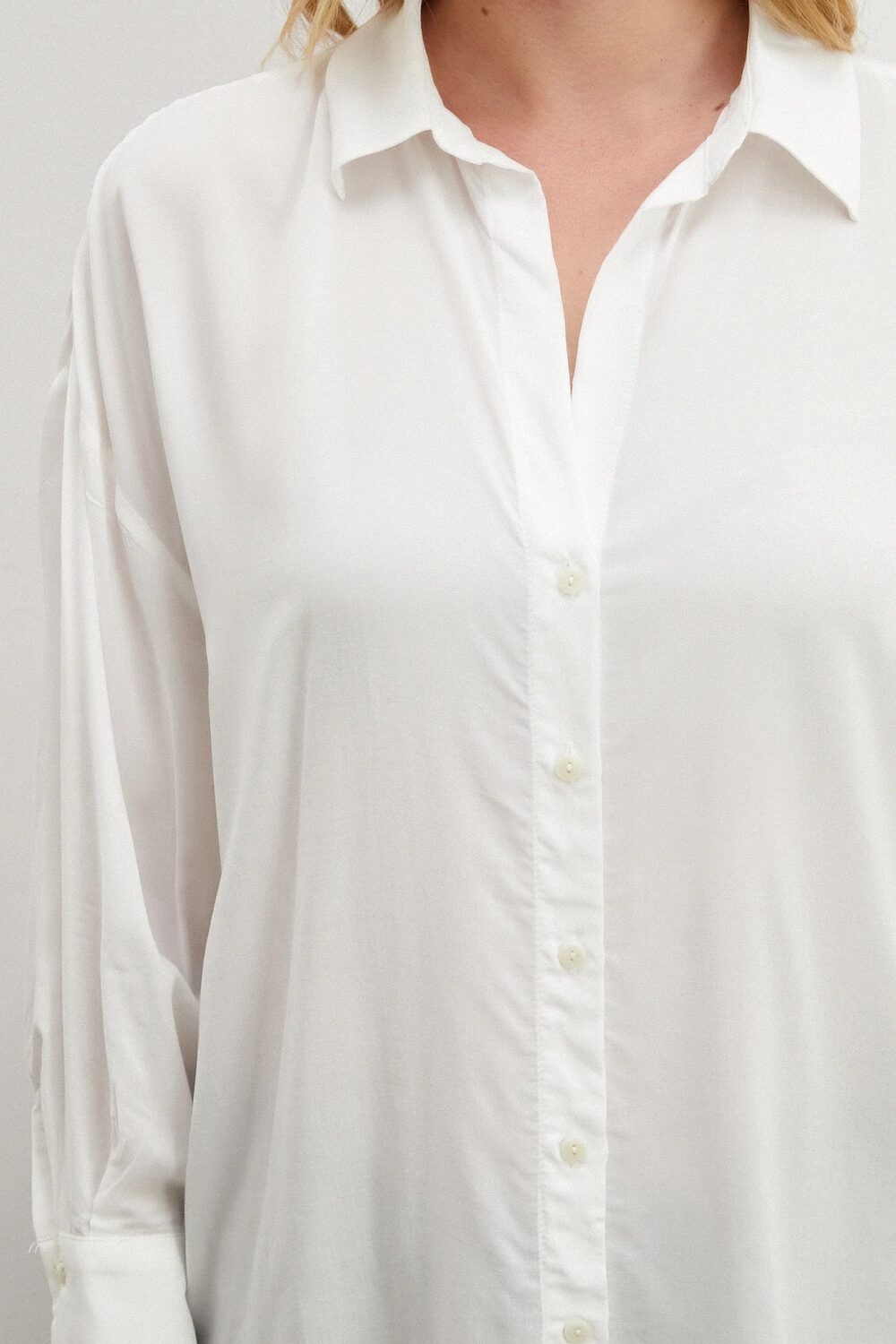 Chemise fluide blanche – Image 2