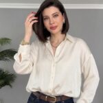 Chemise classique over blanc