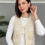 Gilet Brodé à Motifs