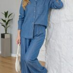 Ensemble Denim Uni Coordonné