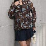 Chemisier floral fluide