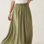 Jupe Maxi Légère et Froncée