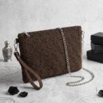 Sac Pochette Texturé à Spirales