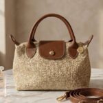 Le Sac Trotter d'Été en Paille Nattée
