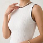 Crop top cotton fluide