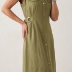 Robe en lin style