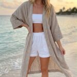 Kimono Long Riviera Beige -STD