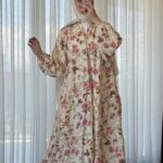 Robe Longue Fluide à Fleurs