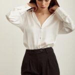 Chemise satin classique