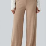Pantalon côtelée sable