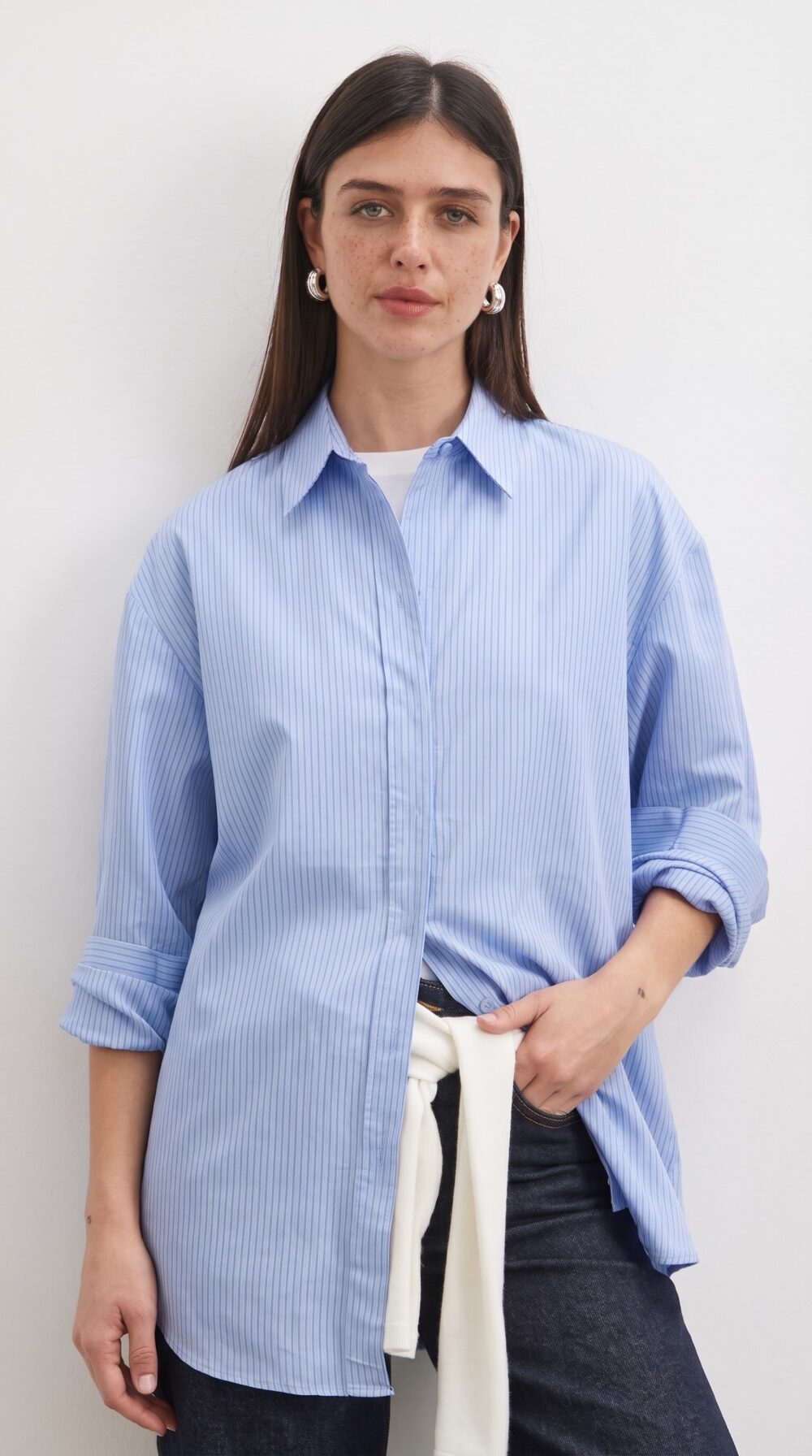 Chemise ample rayée – Image 2