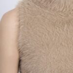 gilet sans manches fourrure STD
